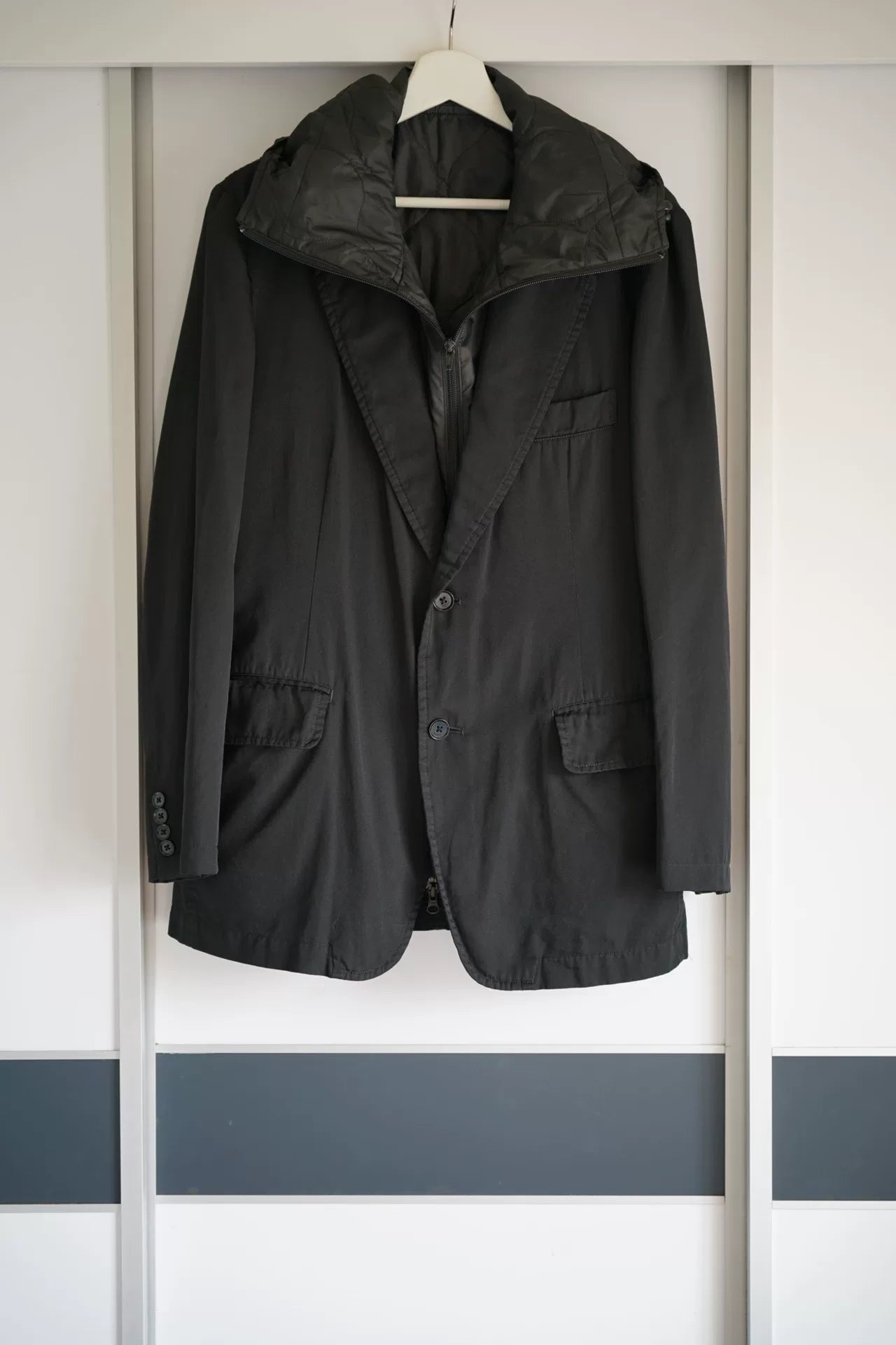Yohji Yamamoto Dual Hooded Jacket