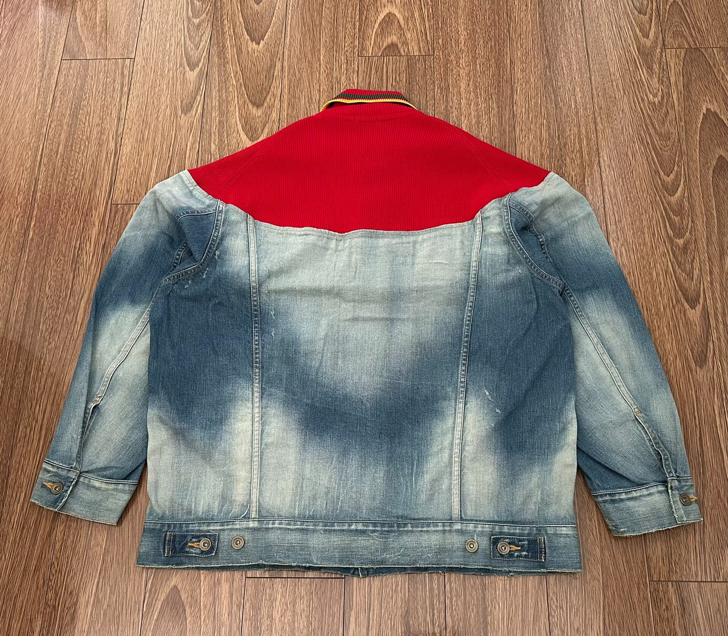 kolor beacon patchwork jacket 22ss