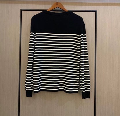 Saint Laurent Men's Striped Sweater