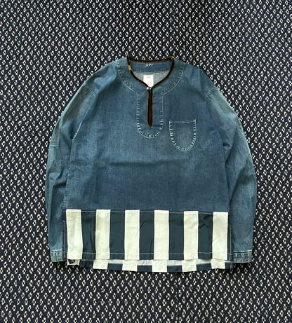 Visvim Border Tunic Striped Hem