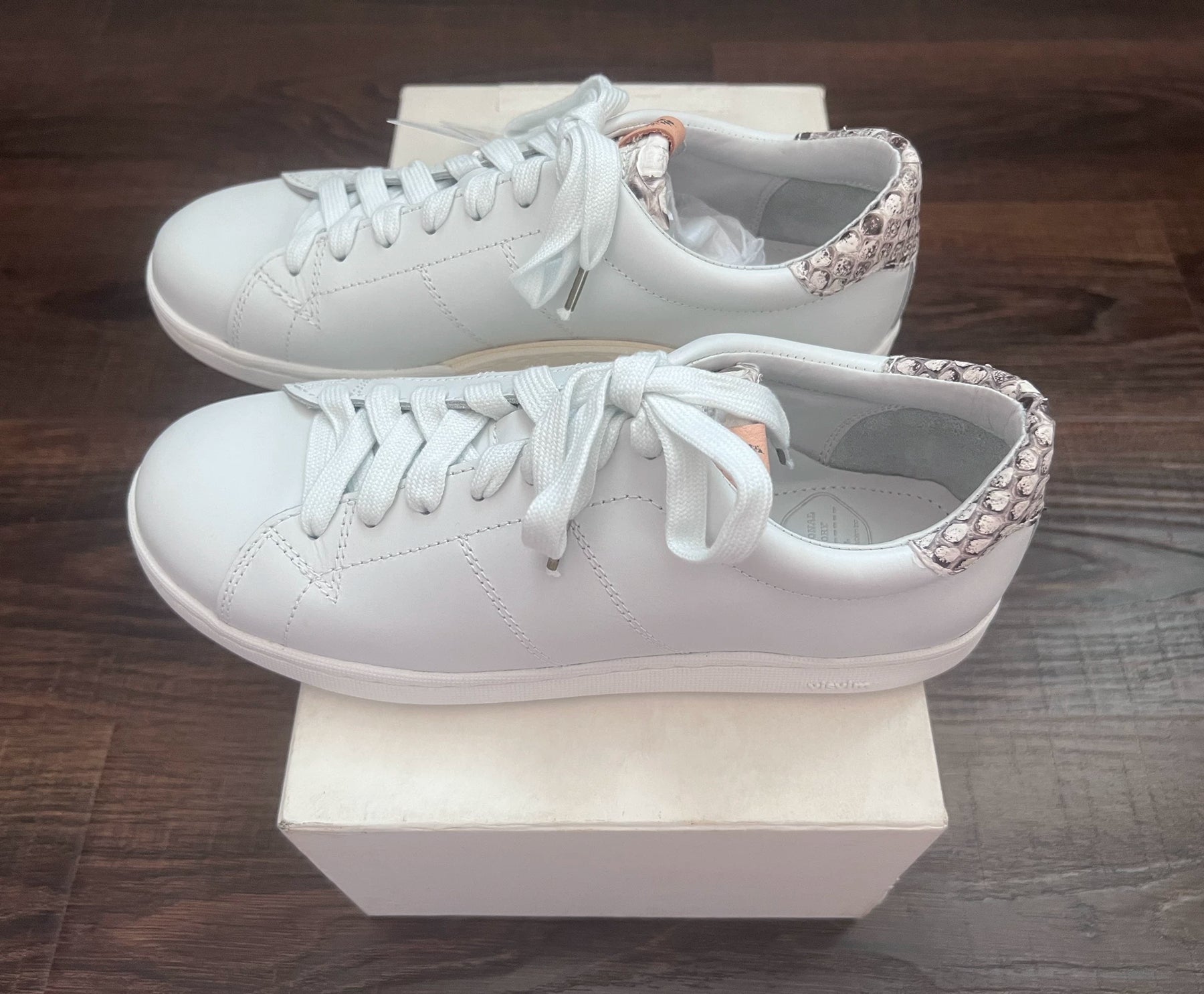 visvim foley-folk white pattern sneakers