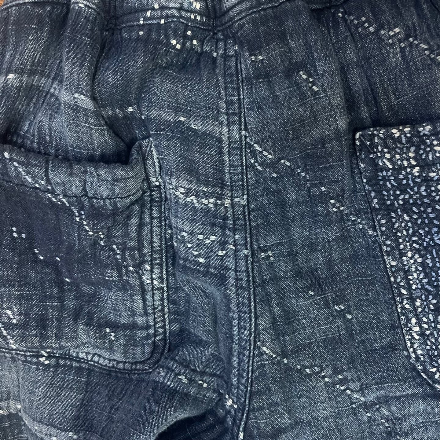Porter Classic Cherry Blossom Sashiko Pants