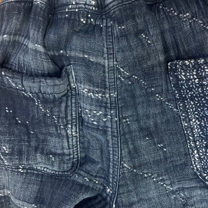 Porter Classic Cherry Blossom Sashiko Pants