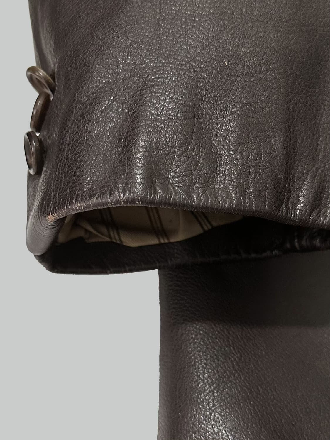 Comme des Garçons Vintage Leather Coat