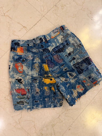 Kapital Boro Style Shorts