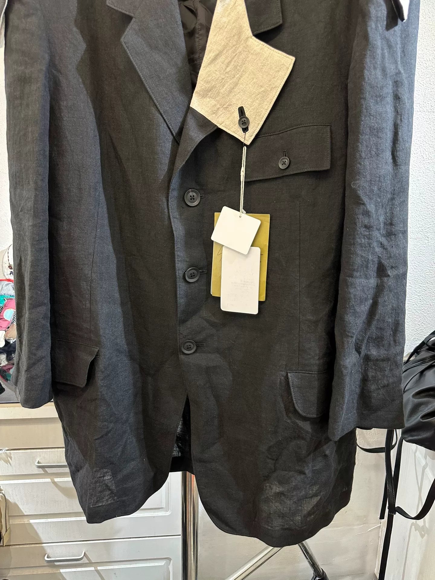 Yohji Yamamoto 22SS Linen Blazer