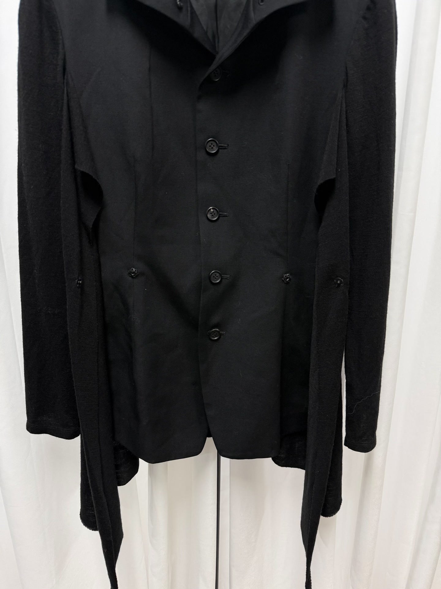 Yohji Yamamoto Black Wool Blazer