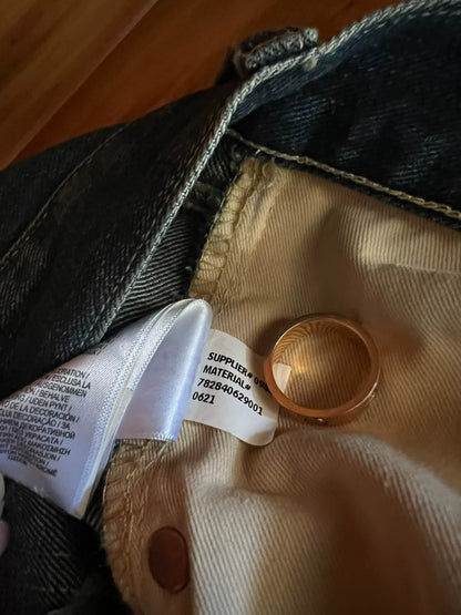 RRL Double RL Distressed Denim Jeans