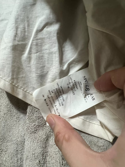 cp company vintage m65 military leather jacket