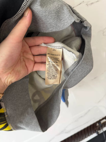 Burberry Colorful Graffiti Hooded Sweatshirt