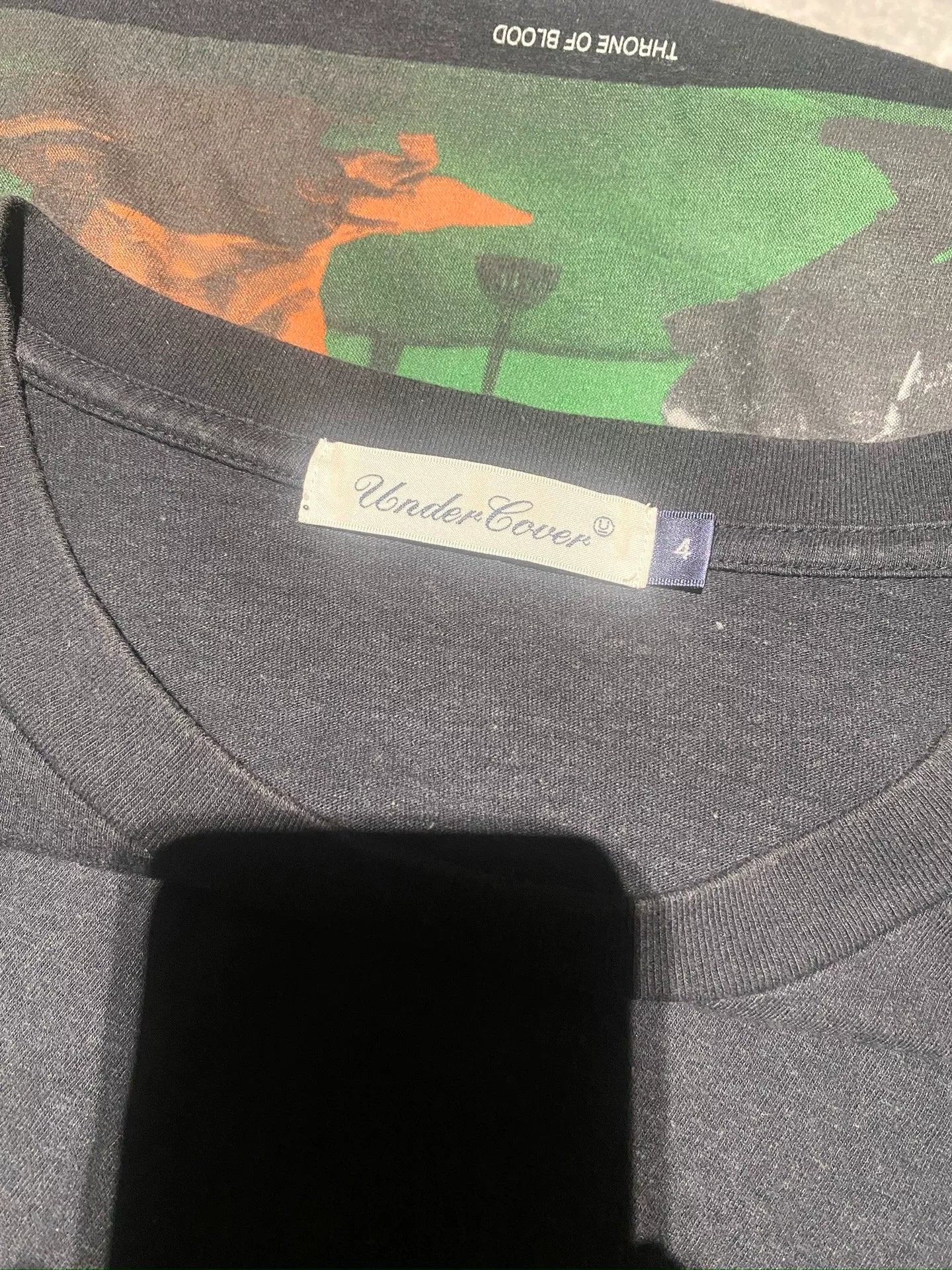 Undercover 20AW Spider Castle Tee