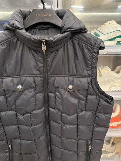 Chrome Hearts Sword Zip Down Vest