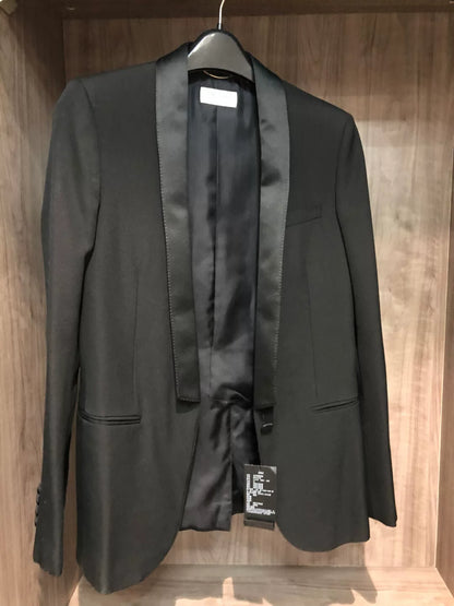 Saint Laurent Black Formal Blazer