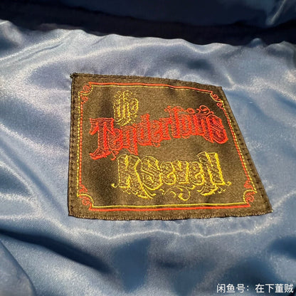 blue down vest by Tenderloin Tokyo