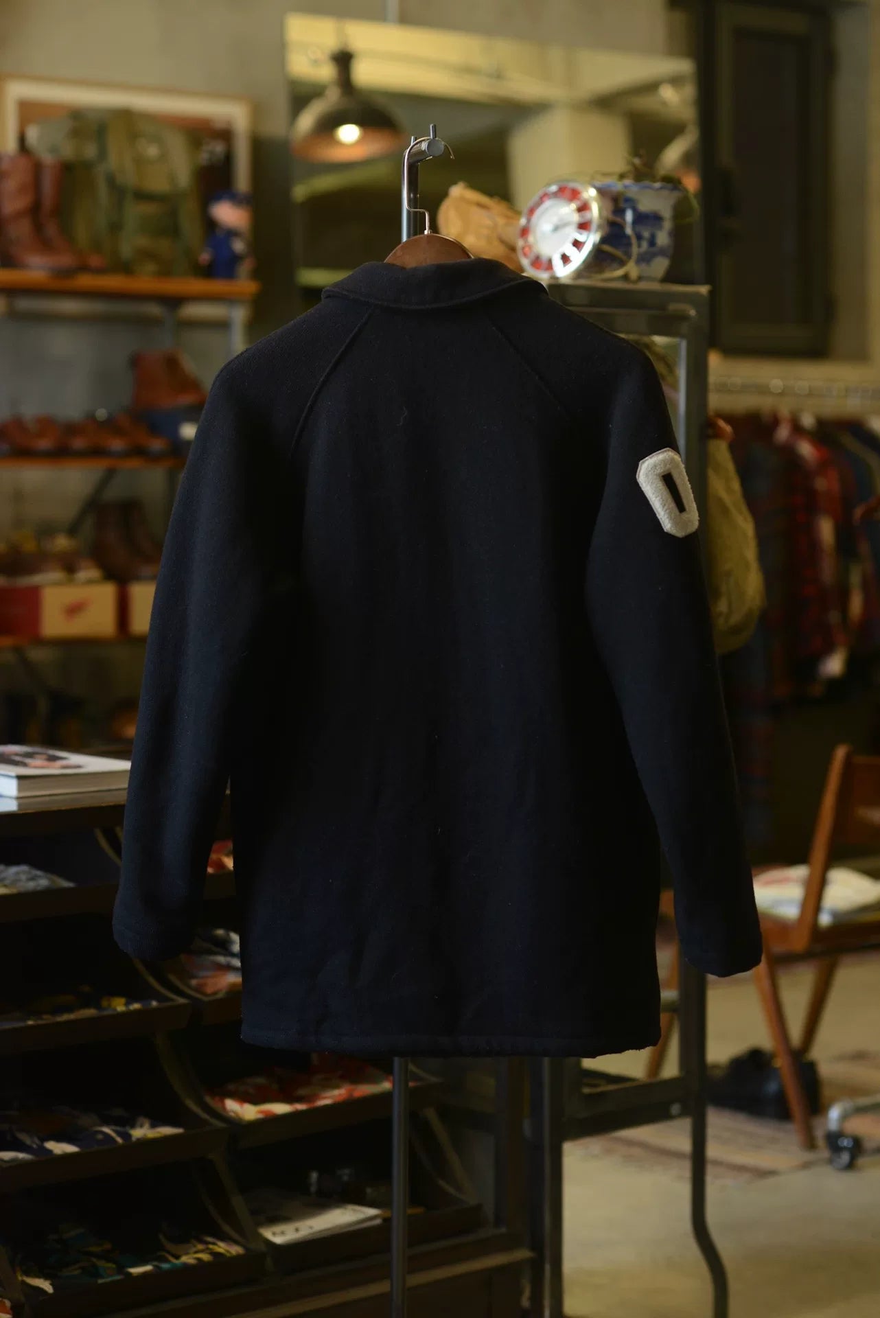 Schott Wool Coat Airplane Buckle YKK L USA
