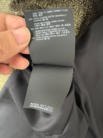 Saint Laurent Gold Glitter Blazer 44