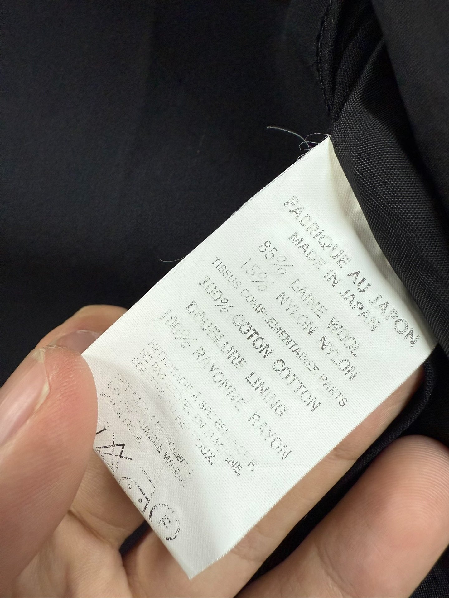 Yohji Yamamoto Totem Silver Buckle Suit S