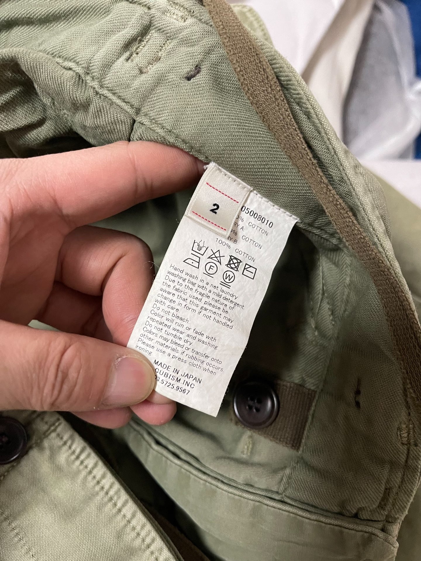 VISVIM 20SS JUMBO EIGER Military Shorts