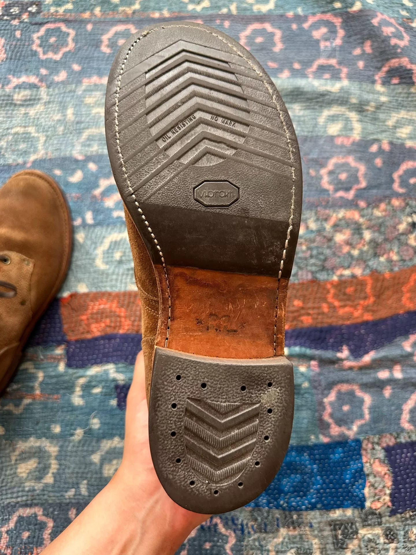 rrl ralph lauren vintage suede boots