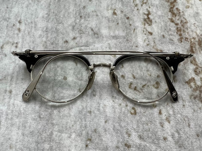 Chrome Hearts Sluntradiction II Half-Frame Eyeglasses