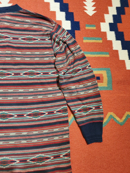 Vintage RRL Southwestern Henley Sweater
