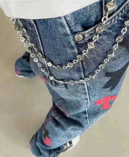 Chrome Hearts Dice Lobster Clasp Chain