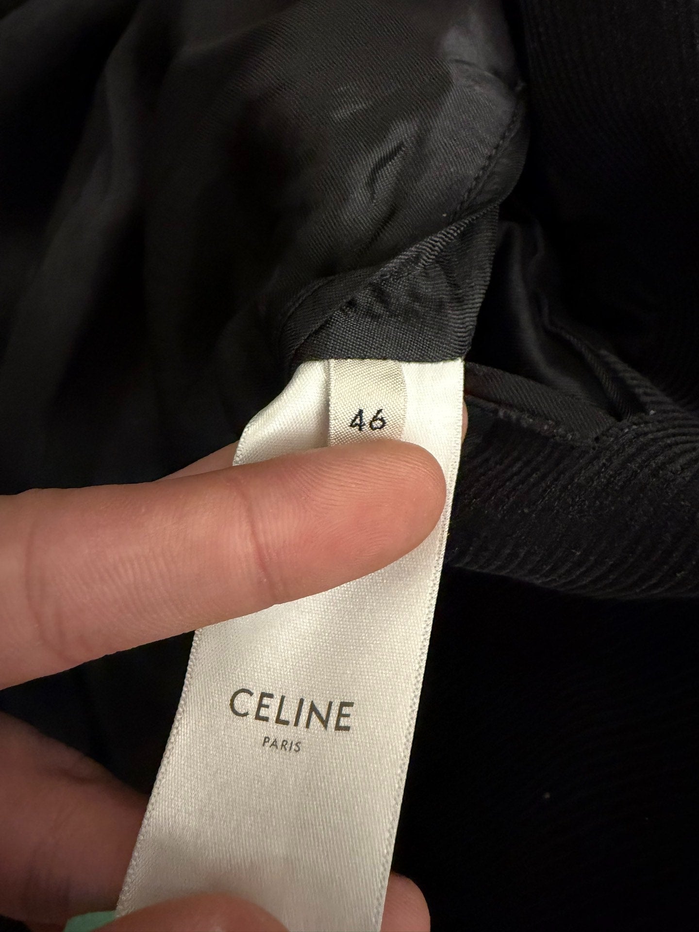 Celine By Hedi Slimane Teddy Jacket