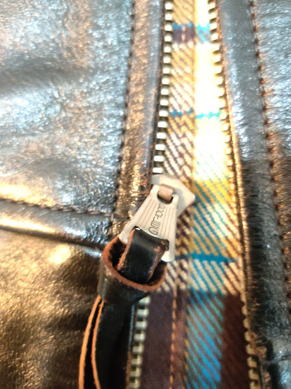 bootleggers 1930 leather jacket with skull design