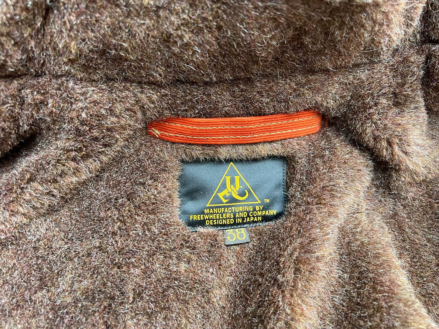 FREEWHEELERS Orange Hooded Vest