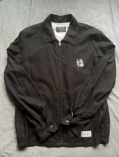 wacko maria embroidered jacket with unique design