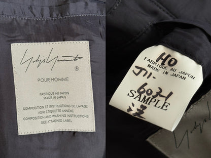 Yohji Yamamoto Double Zip Parka Coat