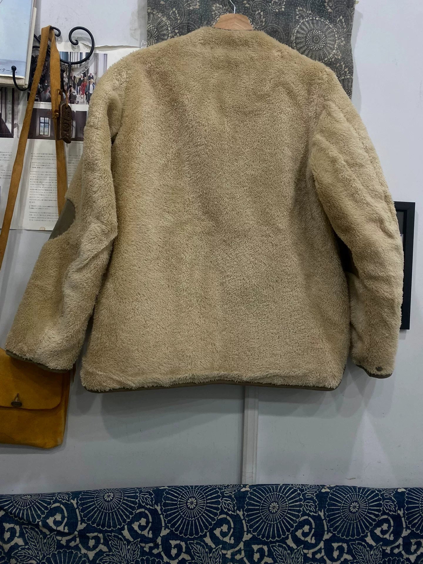 visvim contrary dept liner jacket in beige