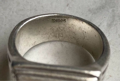 Yohji Yamamoto y's for men silver ring