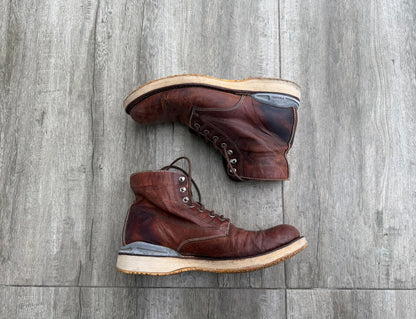 VISVIM Virgil Boots in Kangaroo Leather