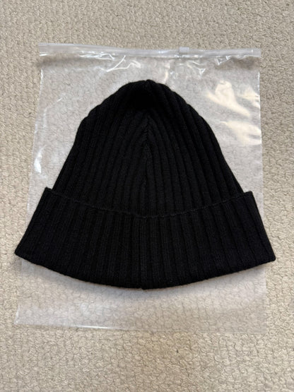 Chrome Hearts Cross Patch Black Cashmere Beanie