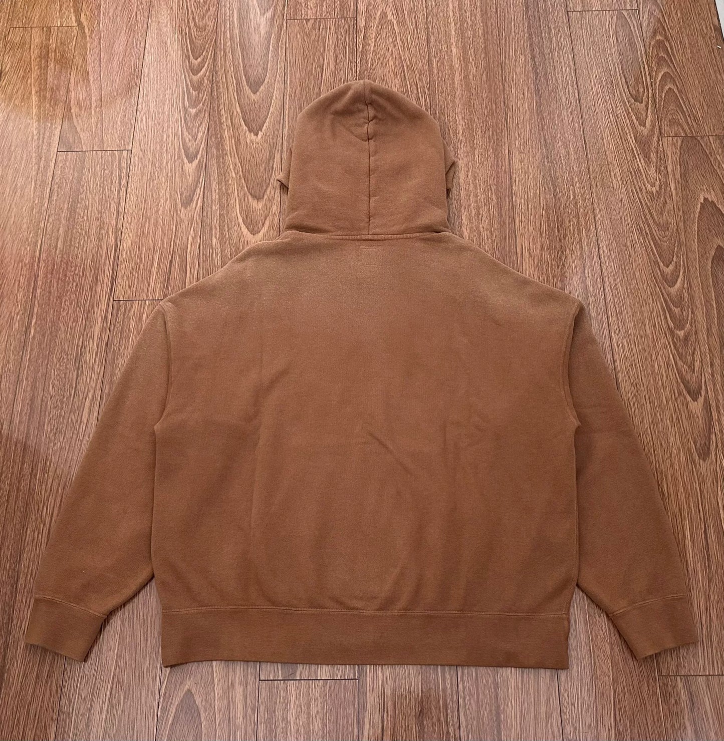 visvim ict amplus sb hoodie in brown