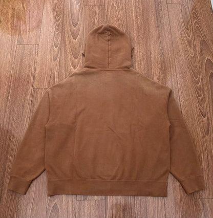 visvim ict amplus sb hoodie in brown