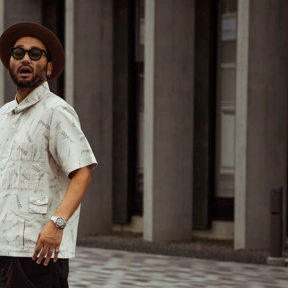 visvim ketchum short sleeve fishing shirt