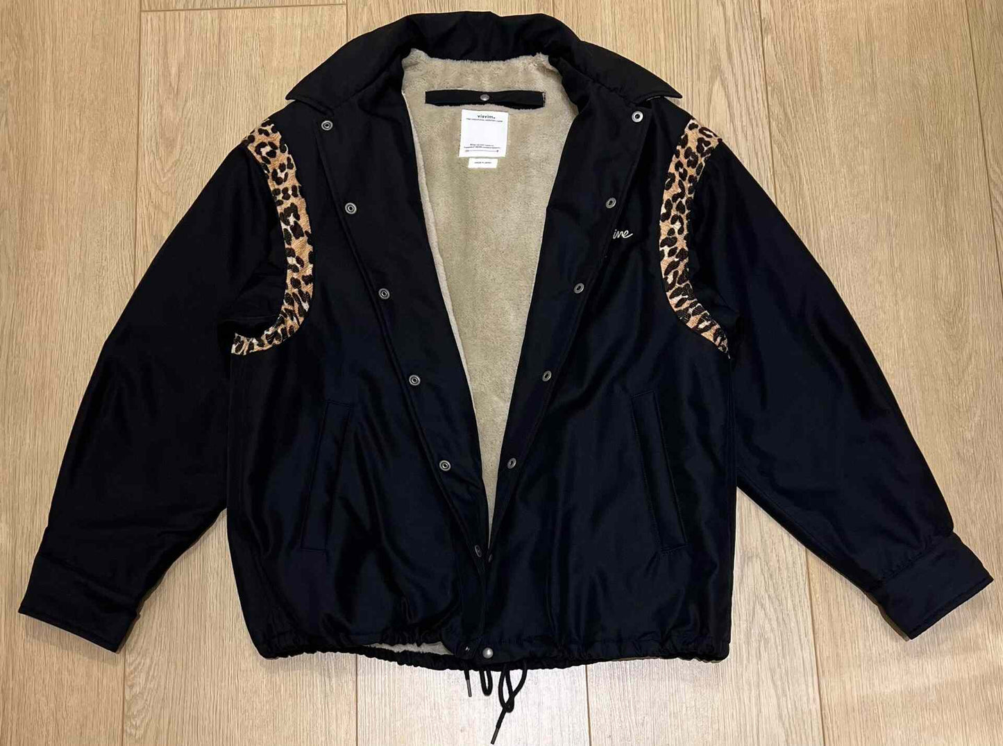 VISVIM Leopard Print Coach Jacket