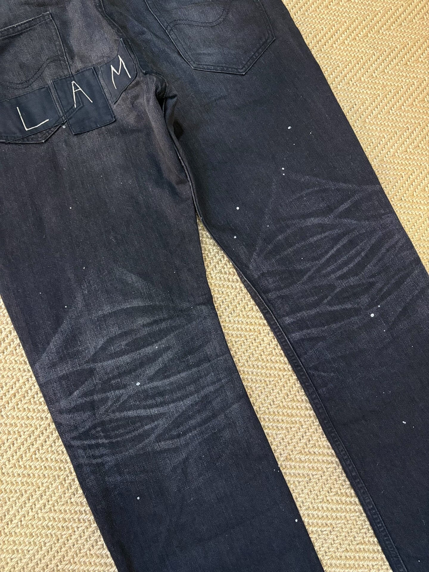 Wtaps Lamf 09ss Black Spider Denim Pants