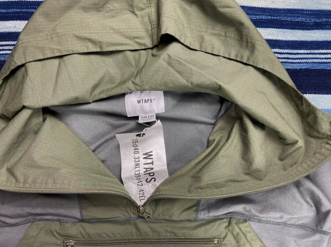wtaps drag-on hooded sweatshirt 18ss