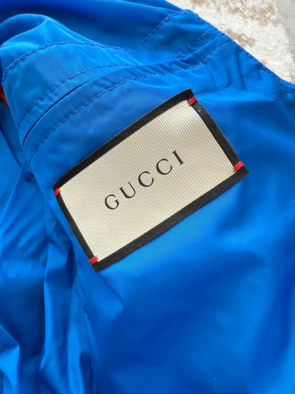 gucci tiger embroidery varsity jacket for sale