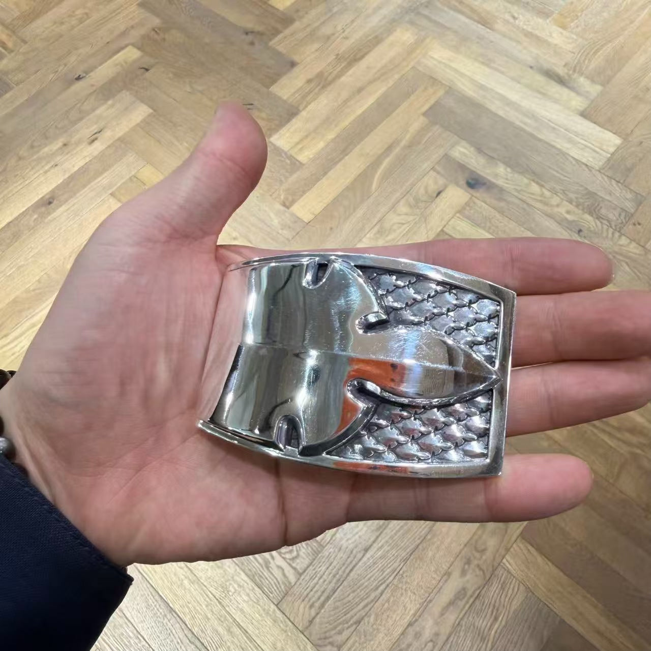 Chrome Hearts Medium Flame Belt Buckle