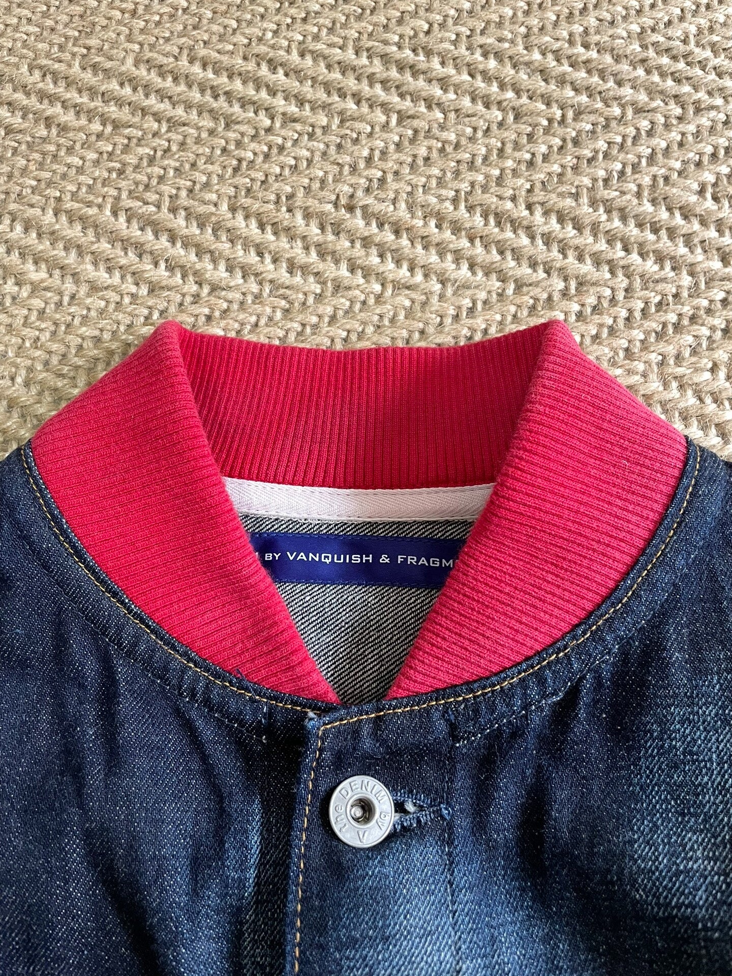 denim jacket by vanquish & fragment