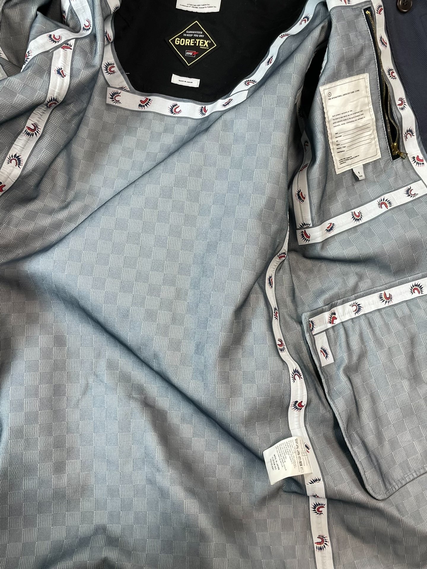 visvim frank soutien coat 3l gore-tex