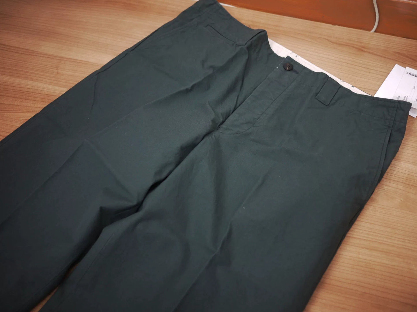 visvim field chino pants size 5 green