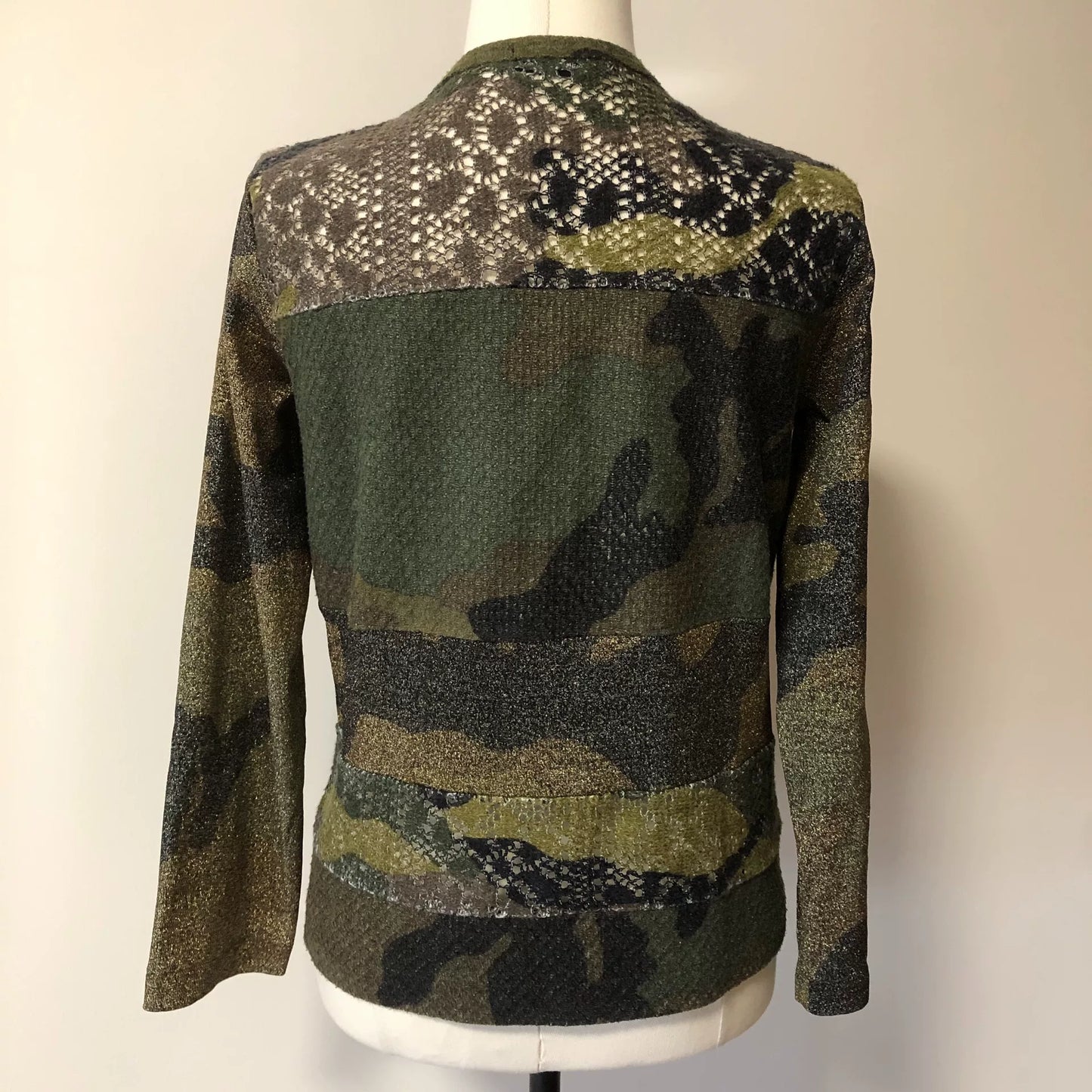 Comme des Garçons Camouflage Paneled Top