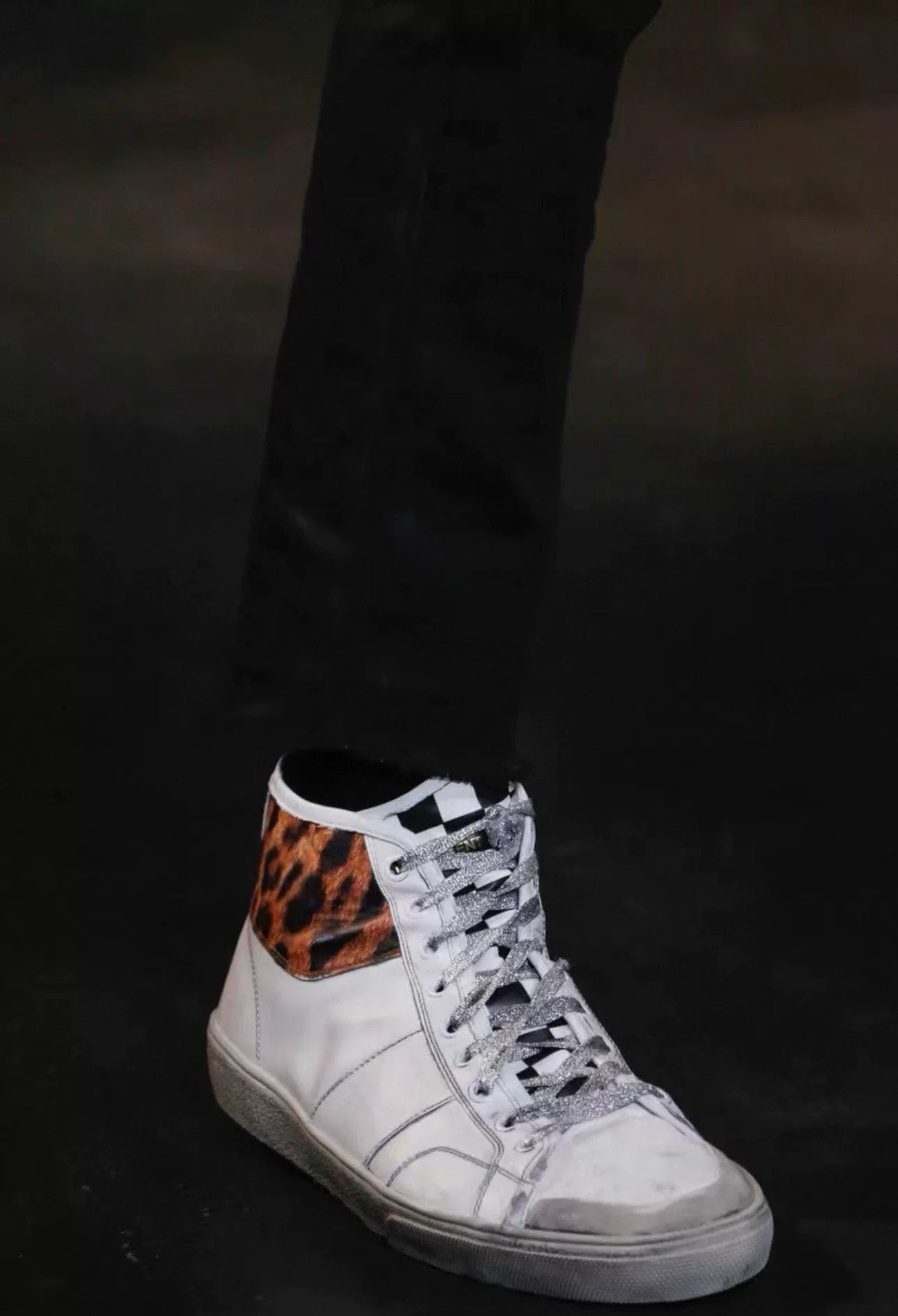 Saint Laurent High-Top Sneakers