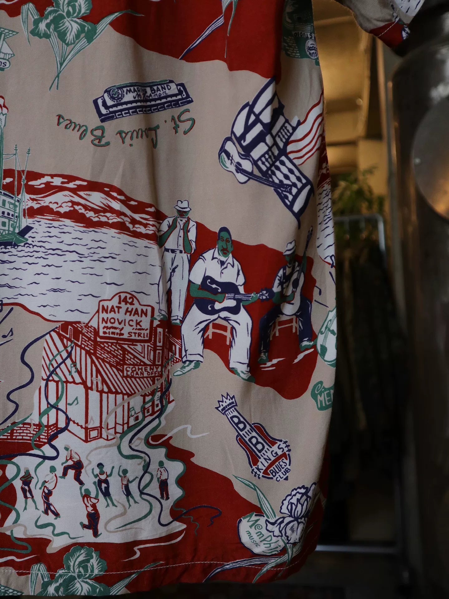 Real Mccoy Blues Club Cuban Shirt