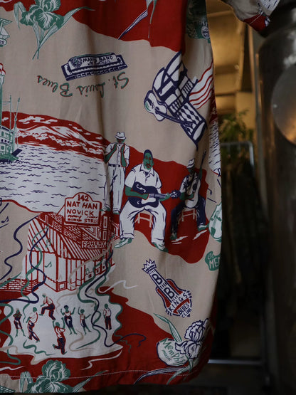 Real Mccoy Blues Club Cuban Shirt